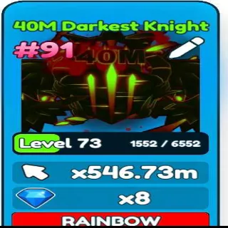 RAINBOW DARKEST KNIGHT