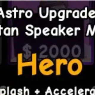 ASTRO UPGRADED TITAN SPEAKER MAN – SLOP TOWER DEFENSE