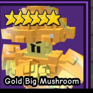 GOLD BIG MUSHROOM - GARDEN TOWER DEFENSE