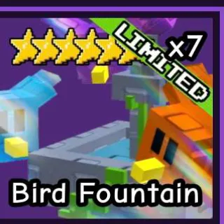 BIRD FOUNTAIN 1X - GARDEN TOWER DEFENSE