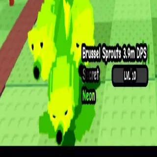 14.7KG TITANIC NEON BRUSSEL SPROUTS 3.9M DPS LEVEL 10