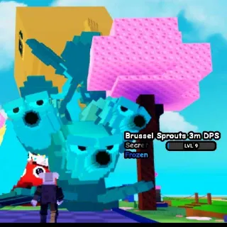 15.4KG FROZEN BRUSSEL SPROUTS 3M DPS LEVEL 10