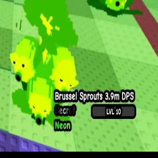 14.9KG TITANIC NEON BRUSSEL SPROUTS 3.9M DPS LEVEL 10