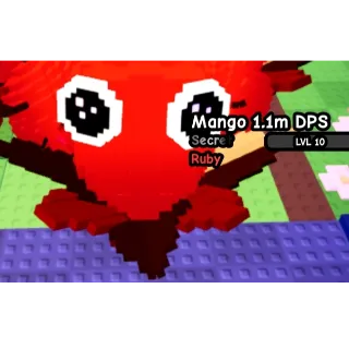 6.6KG HUGE RUBY MANGO 1.1M DPS LVL10