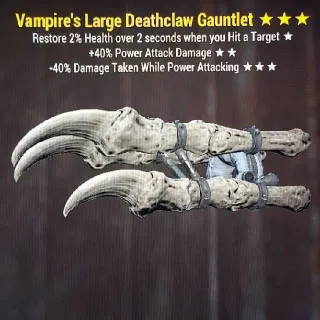 Weapon | V4040 Deathclaw Gauntlet