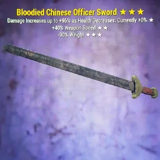 Weapon | B4090 Sword