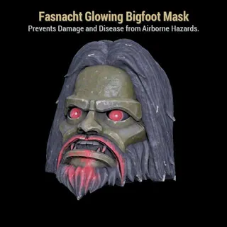Glowing Bigfoot Mask
