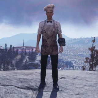 Bloody Chef Hat & Outfit