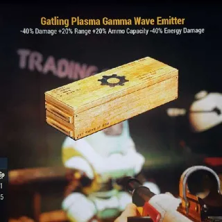 Gatling Plasma Gamma Wave Emitter