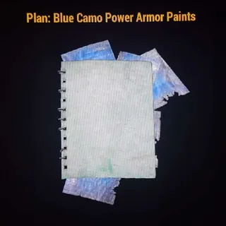 Blue Camo Power Armor Paints