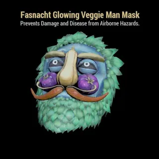 Glowing Veggie Man Mask