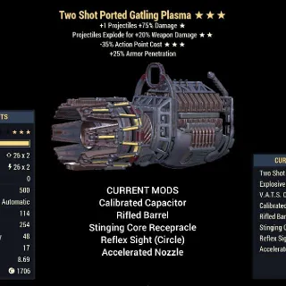 TSE35 Ported Gatling Plasma