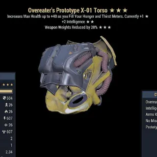 OE Intel Wwr X-01 Torso