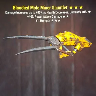 B401S Mole Miner Gauntlet