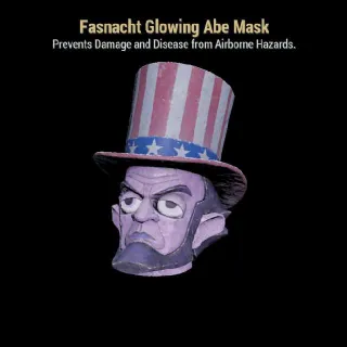 Glowing Abe Mask