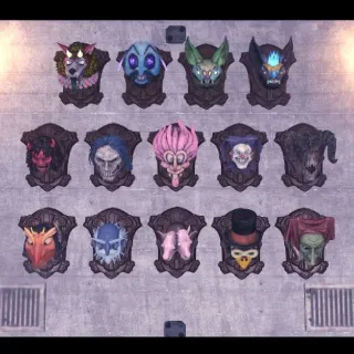 Fasnacht All 14 Rare Mask