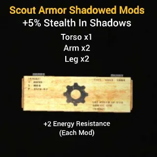Scout Armor Shadowed Mods