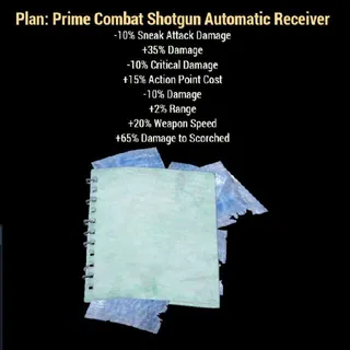 Prime Combat Shotgun Automatic Receiver
