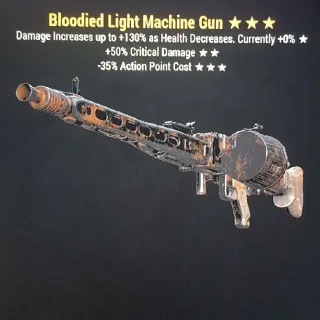 B50c35 Light Machine Gun