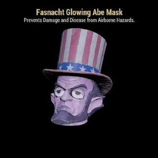 Glowing Abe Mask