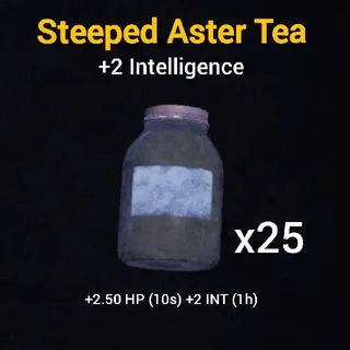 Steeped Aster Tea