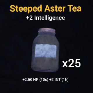 Steeped Aster Tea