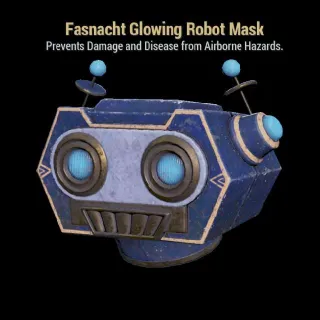 Glowing Robot Mask