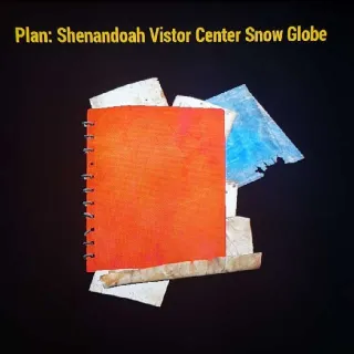 Shenandoah Vistor Center Snow Globe
