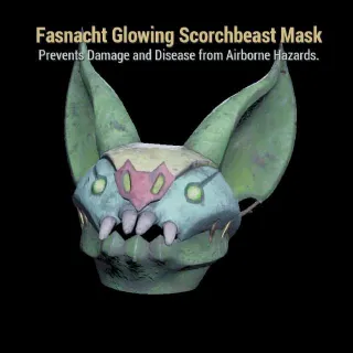 Glowing Scorchbeast Mask