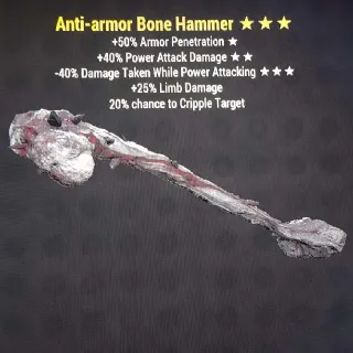 Weapon | AA4040 Bone Hammer