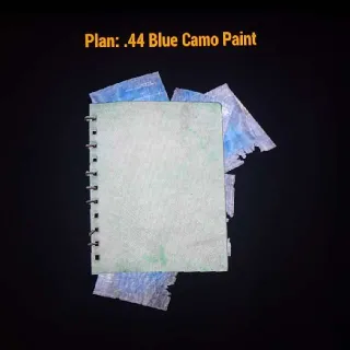 .44 Blue Camo Paint