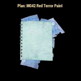 MG42 Red Terror Paint