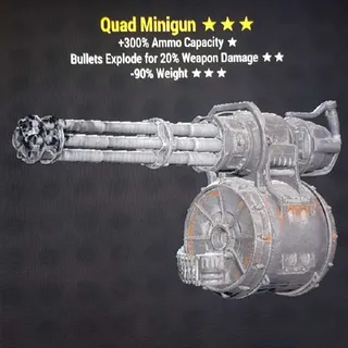 Weapon | QE90 Minigun