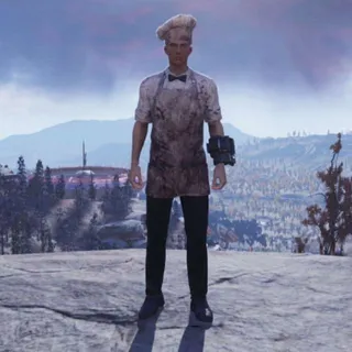 Bloody Chef Hat & Outfit