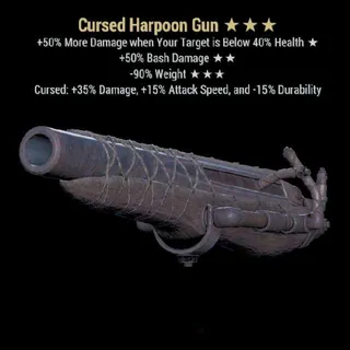 Cursed Harpoon Gun