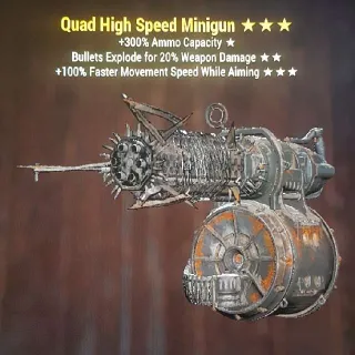 Weapon | QE100 Minigun