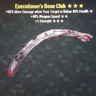 Weapon | EXE401S Bone Club