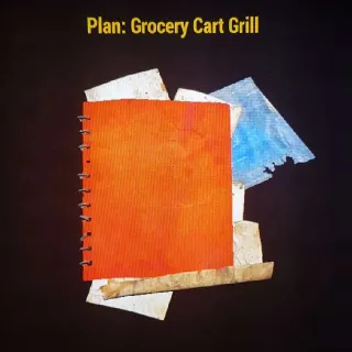 Grocery Cart Grill Plan x20