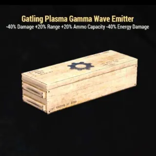 Gatling Plasma Gamma Wave Emitter