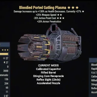 B2535 Ported Gatling Plasma