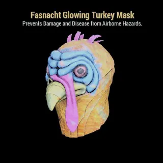 Glowing Turkey Mask