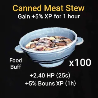 Canned Meat Stew