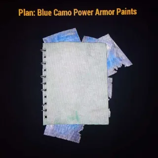 Blue Camo Power Armor Paints