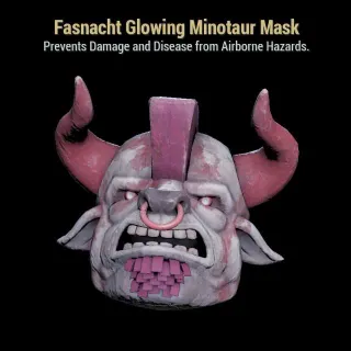 Glowing Minotaur Mask