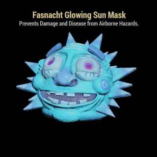 Glowing Sun Mask