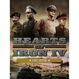 Hearts of Iron IV: Cadet Edition
