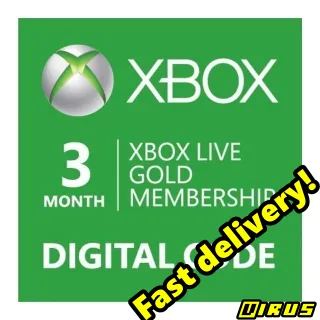 3 Month Xbox Live Gold Key GLOBAL