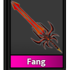 Gear Mm2 Fang Godly In Game Items Gameflip