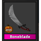 Gear Mm2 Boneblade Godly In Game Items Gameflip - roblox how to get godly equipment on games