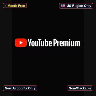 ⚡ YouTube Premium 1 Month Free | Ad-Free & Offline Play | New Subscribers | US Region | INSTANT